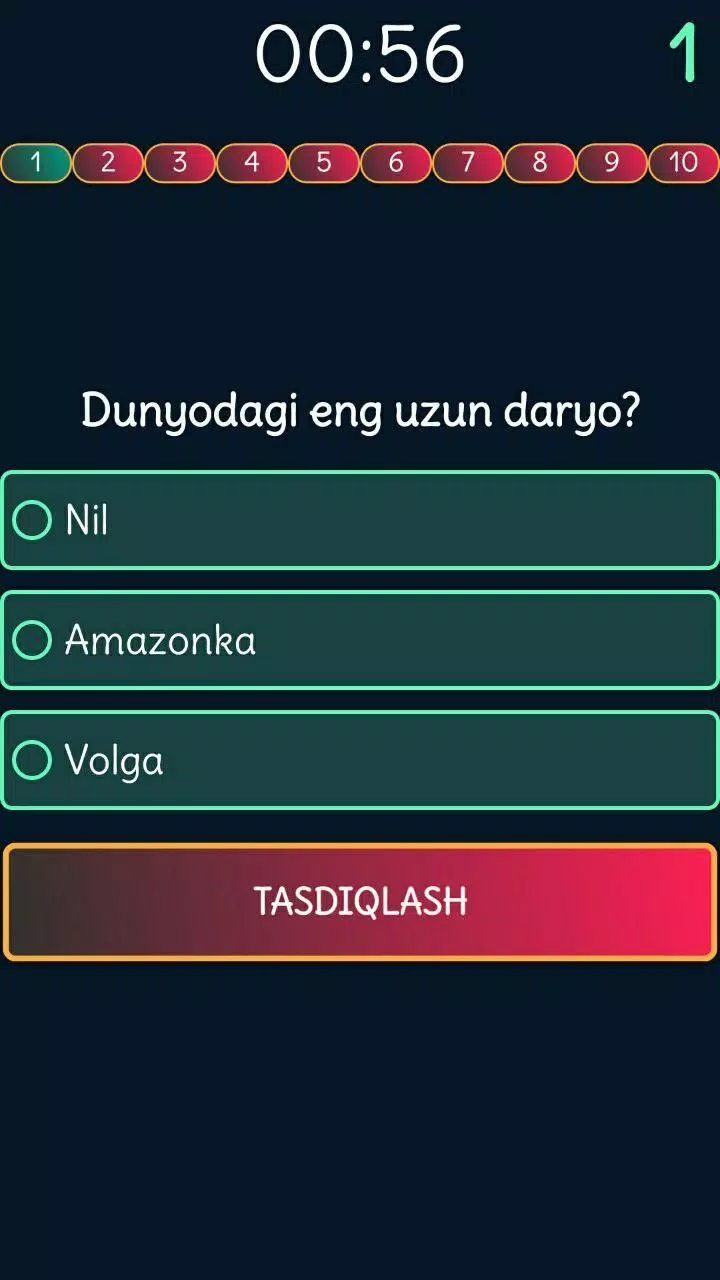 Viktorina Uz - Test savollari 螢幕截圖 2