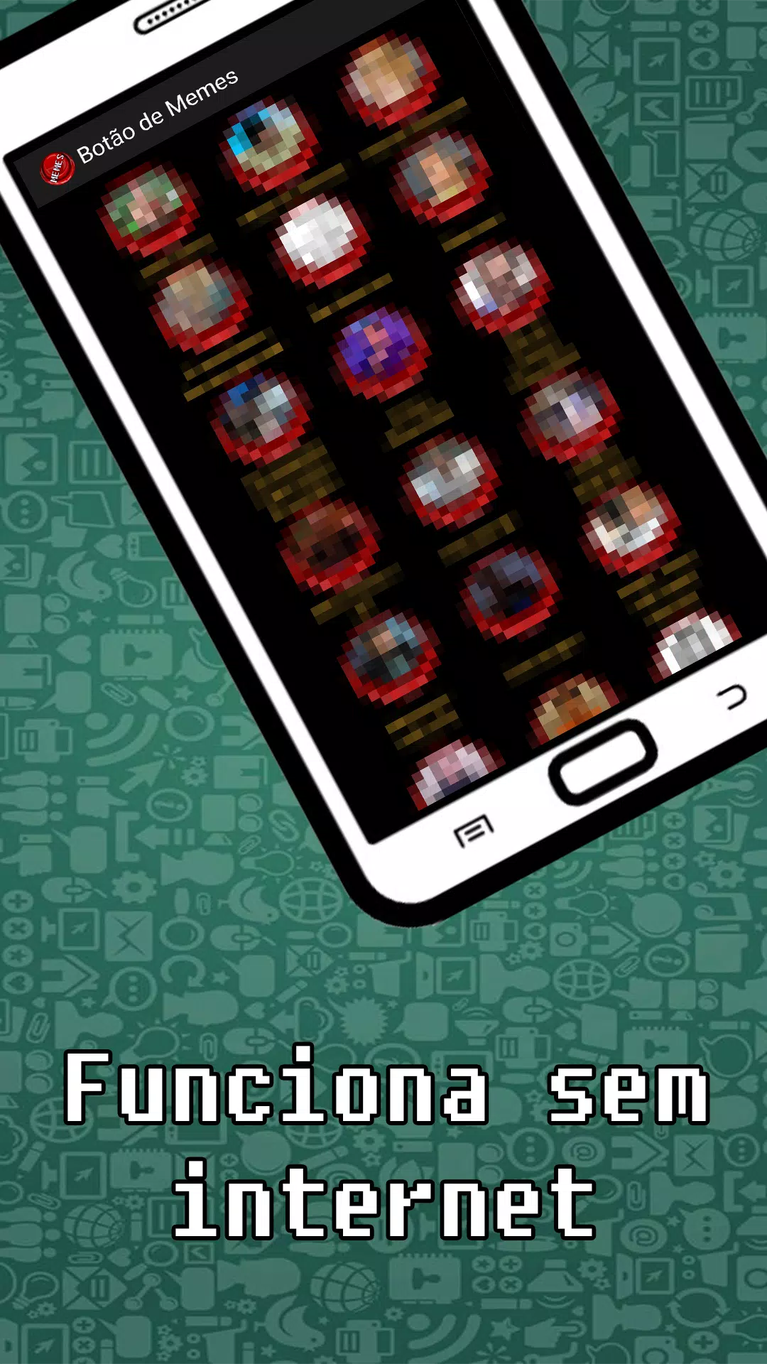 Botão de Memes Captura de pantalla 1