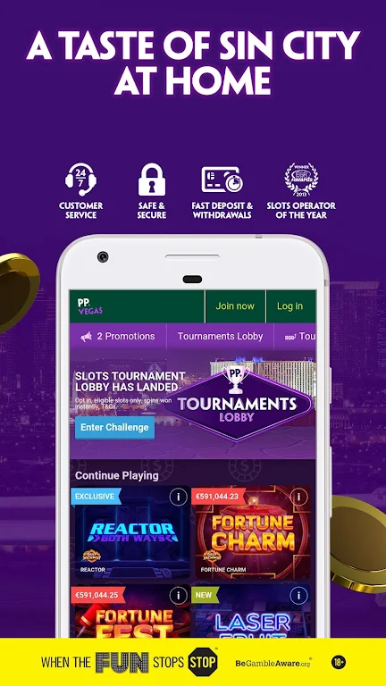 Paddy Power Vegas | Slots, Tournaments & Jackpots 螢幕截圖 0