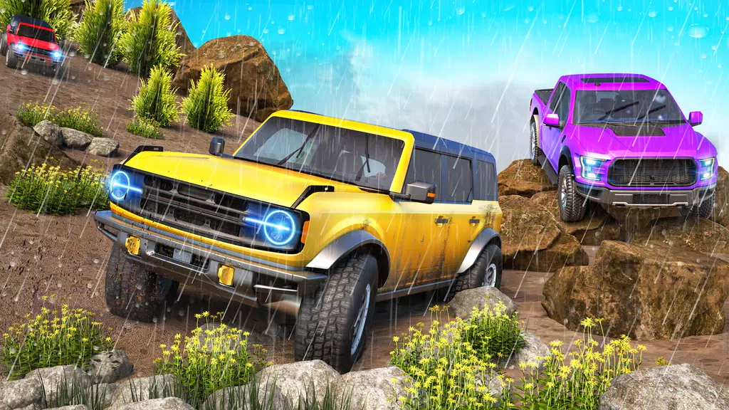 jeep games 4x4 off road car 3d Tangkapan skrin 1