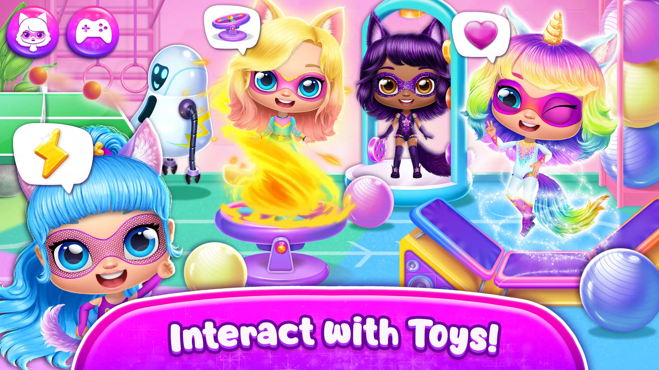 Power Girls - Fantastic Heroes Ảnh chụp màn hình 3