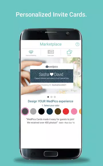 WedPics - Wedding Photo App Скриншот 3