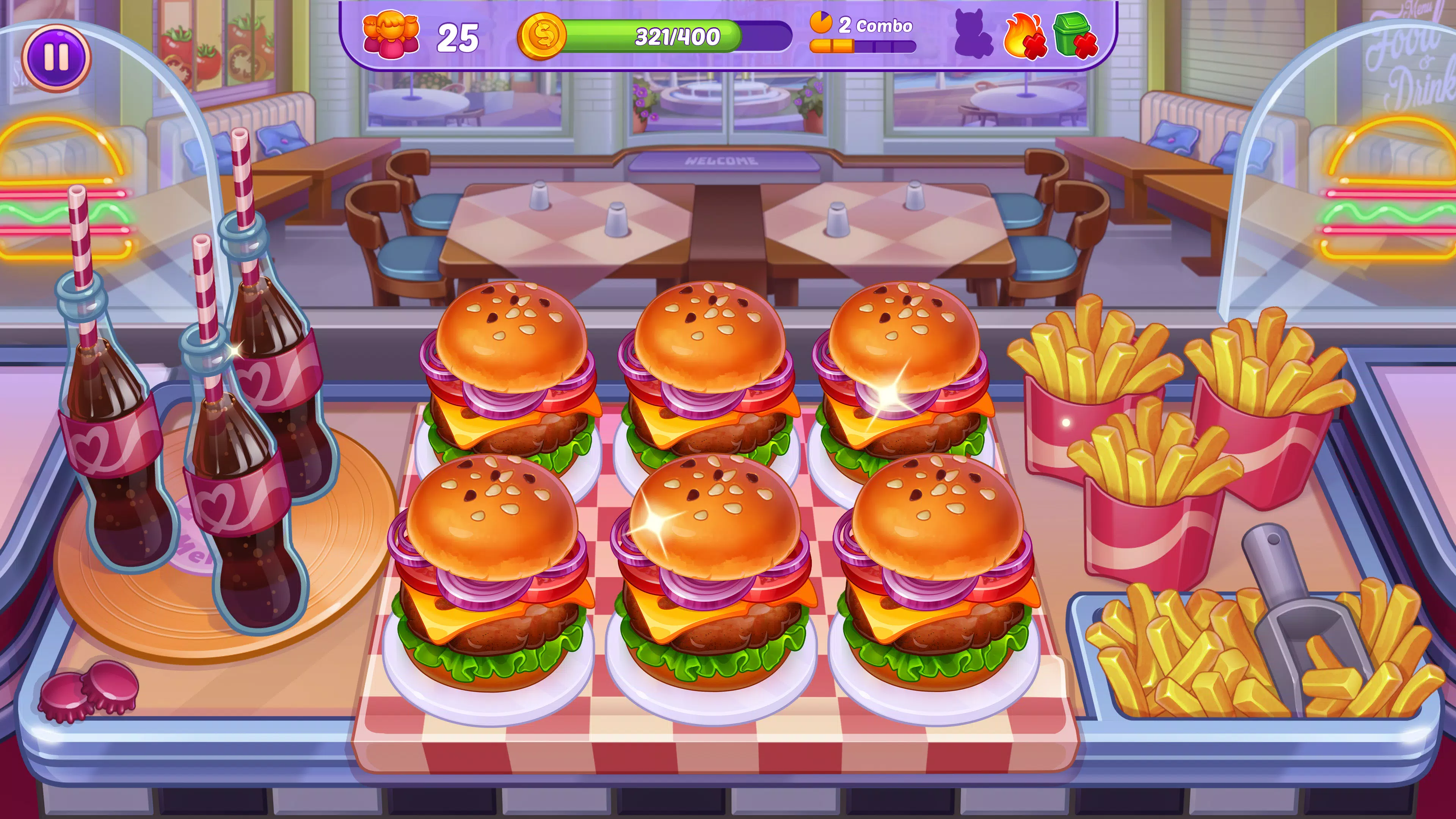 Cooking Crush: juego de cocina Screenshot 0