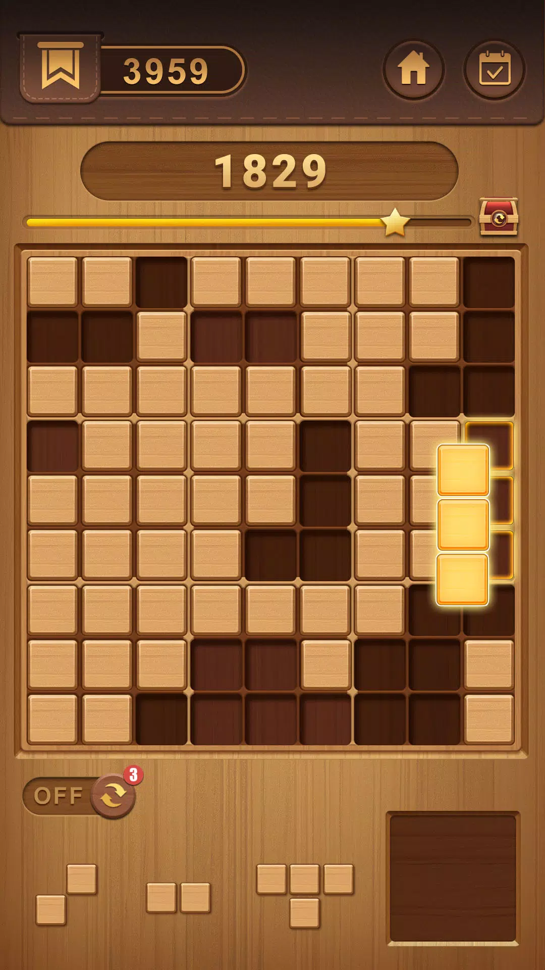 Block Sudoku Woody Puzzle Game Schermafbeelding 0