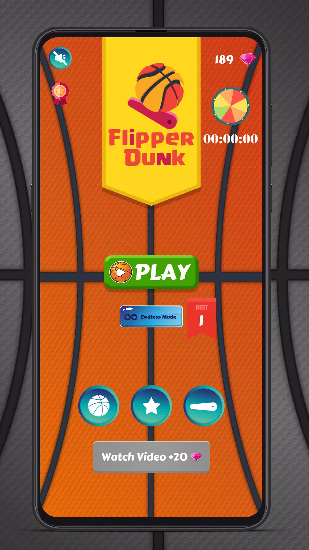 Flipper Dunk Tangkapan skrin 0