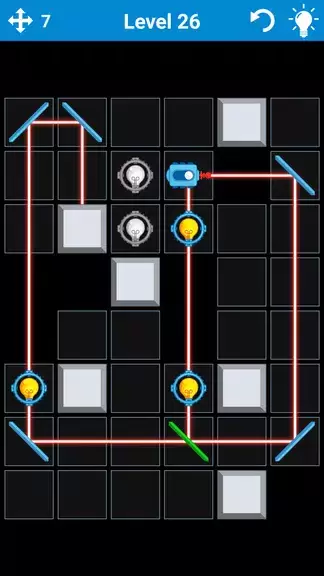 Laser Puzzle - Logic Game Tangkapan skrin 1