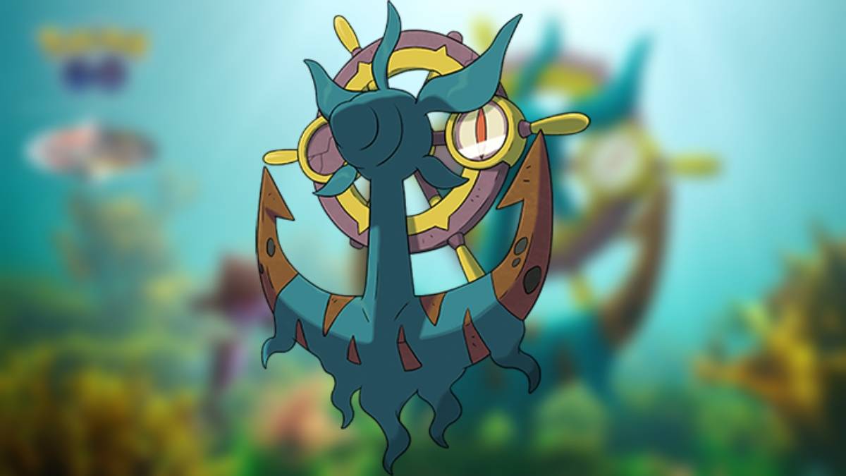 Dhelmise from Pokemon GO, obtainable only from 3-Star Raids during Beloved Buddies