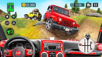 Real Jeep SUV Driving Games 3D Captura de pantalla 0