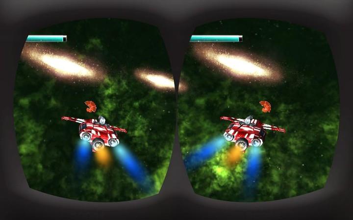 Jet space tunnel race VR স্ক্রিনশট 1