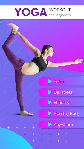 Yoga Workout for Beginners Captura de pantalla 0