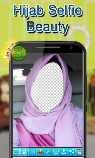 Hijab Selfie Beauty Zrzut ekranu 2