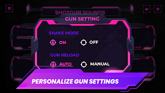 Real Gun Shot Sounds Simulator Ảnh chụp màn hình 1