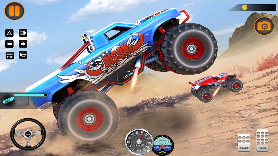 Monster Truck Off Road Racing Ekran Görüntüsü 2