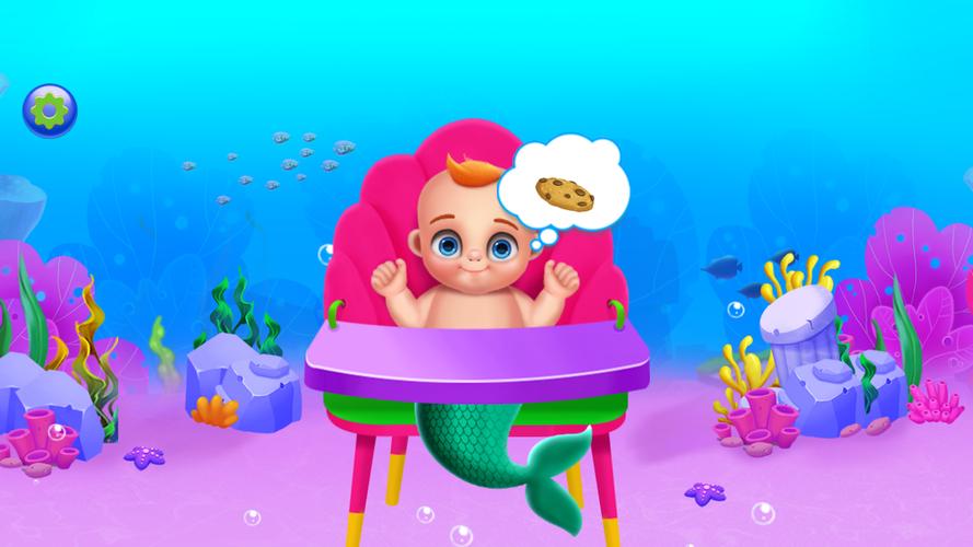 Pregnant Mermaid Mommy Salon 螢幕截圖 2