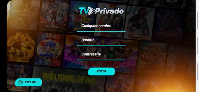 TV PRIVADO PLUS 螢幕截圖 0