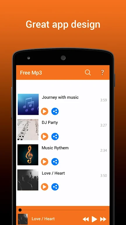 Schermata Free Mp3 Download 3