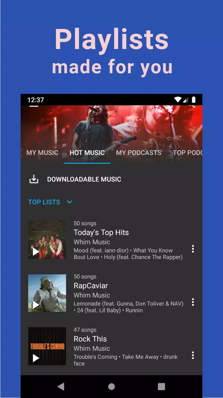 Unlimited MP3 Music Downloader ဖန်သားပြင်ဓာတ်ပုံ 3