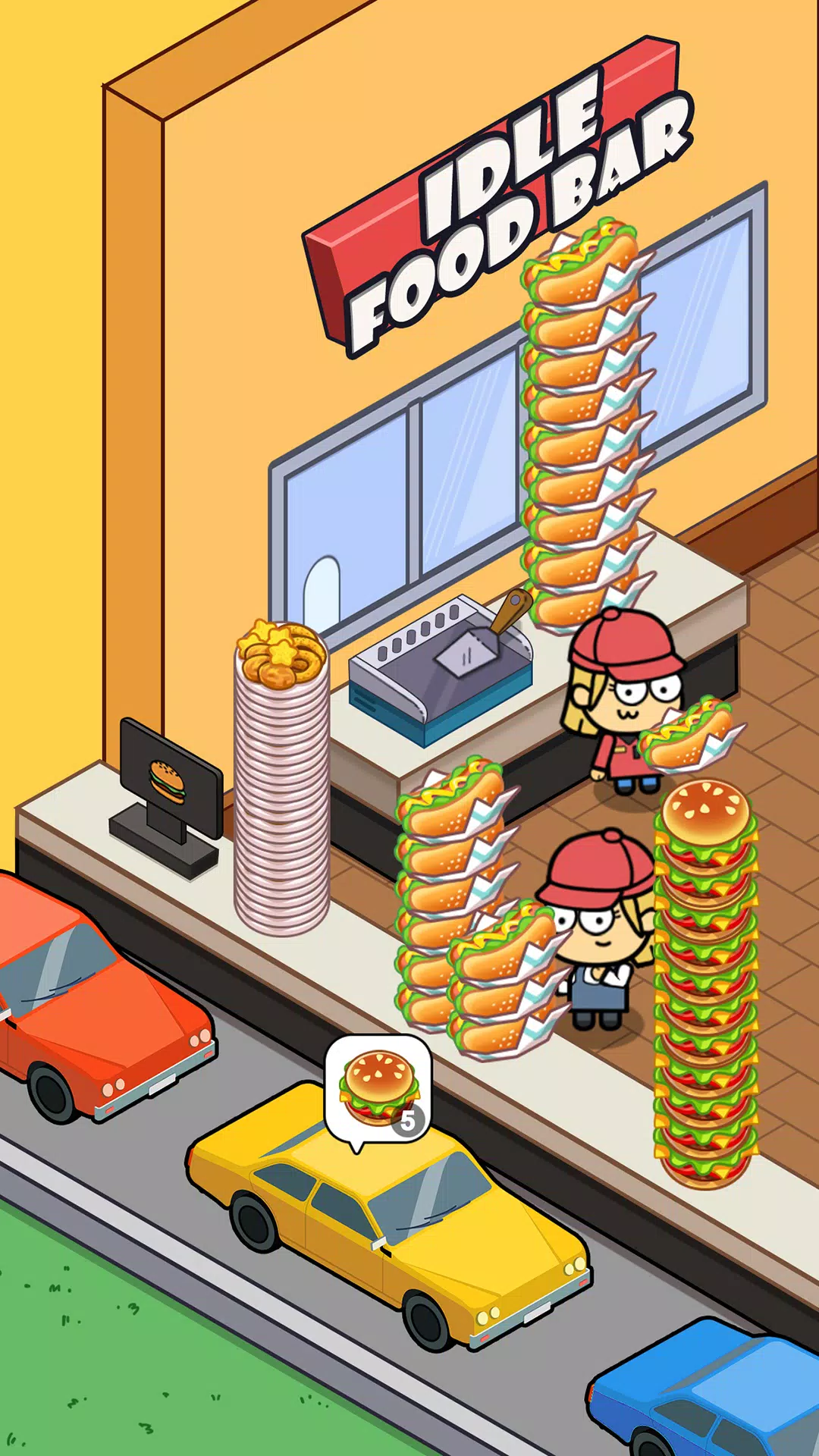 Idle Food Bar 螢幕截圖 1