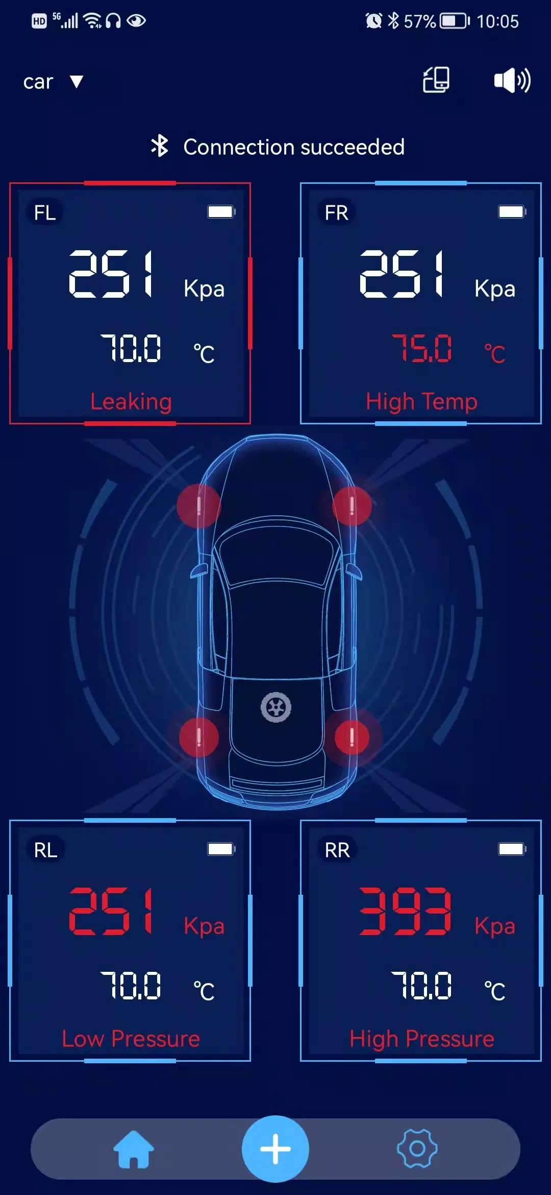 BL8 TPMS Capture d'écran 3