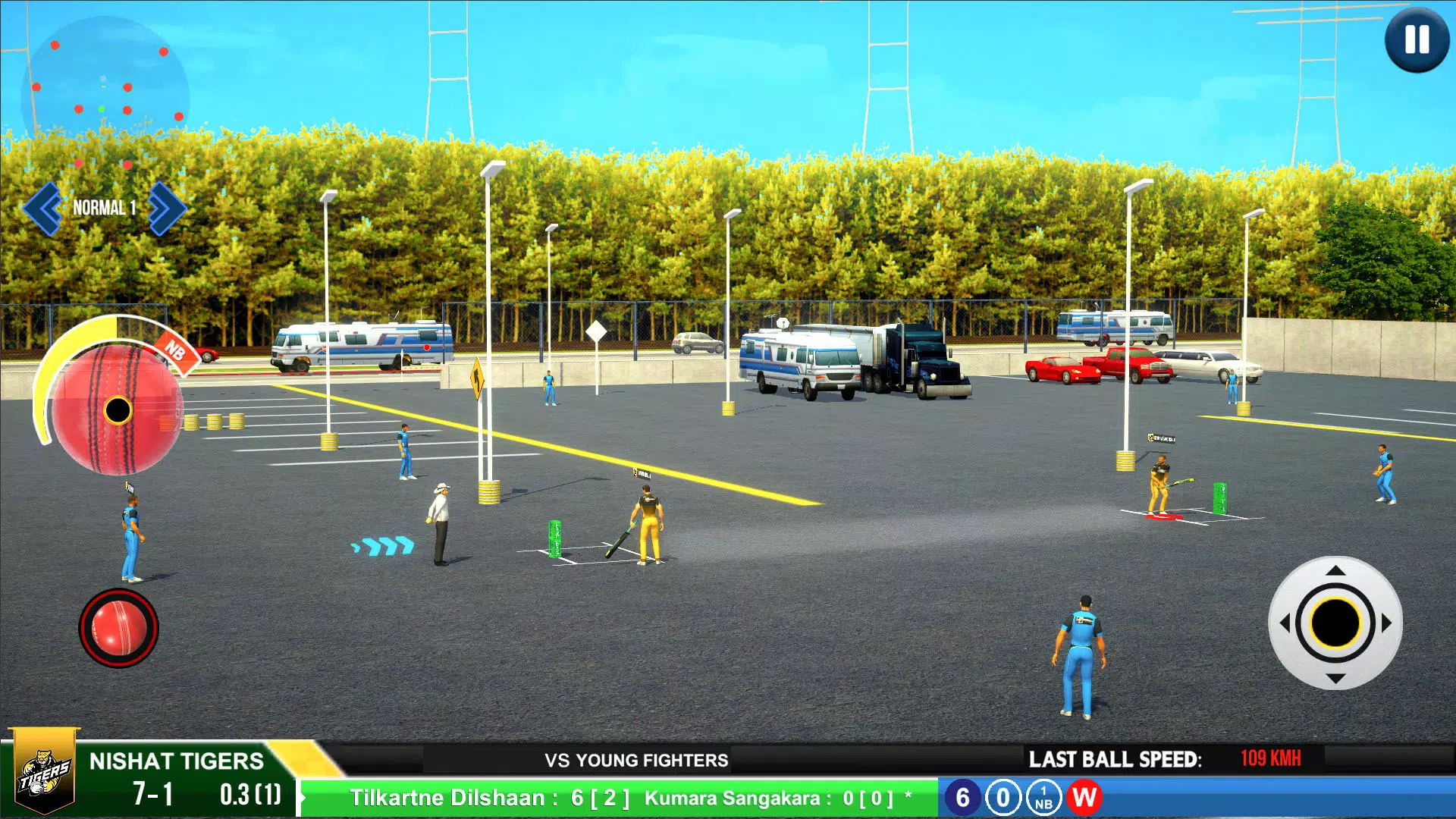 Street Criket-T20 Cricket Game Скриншот 3