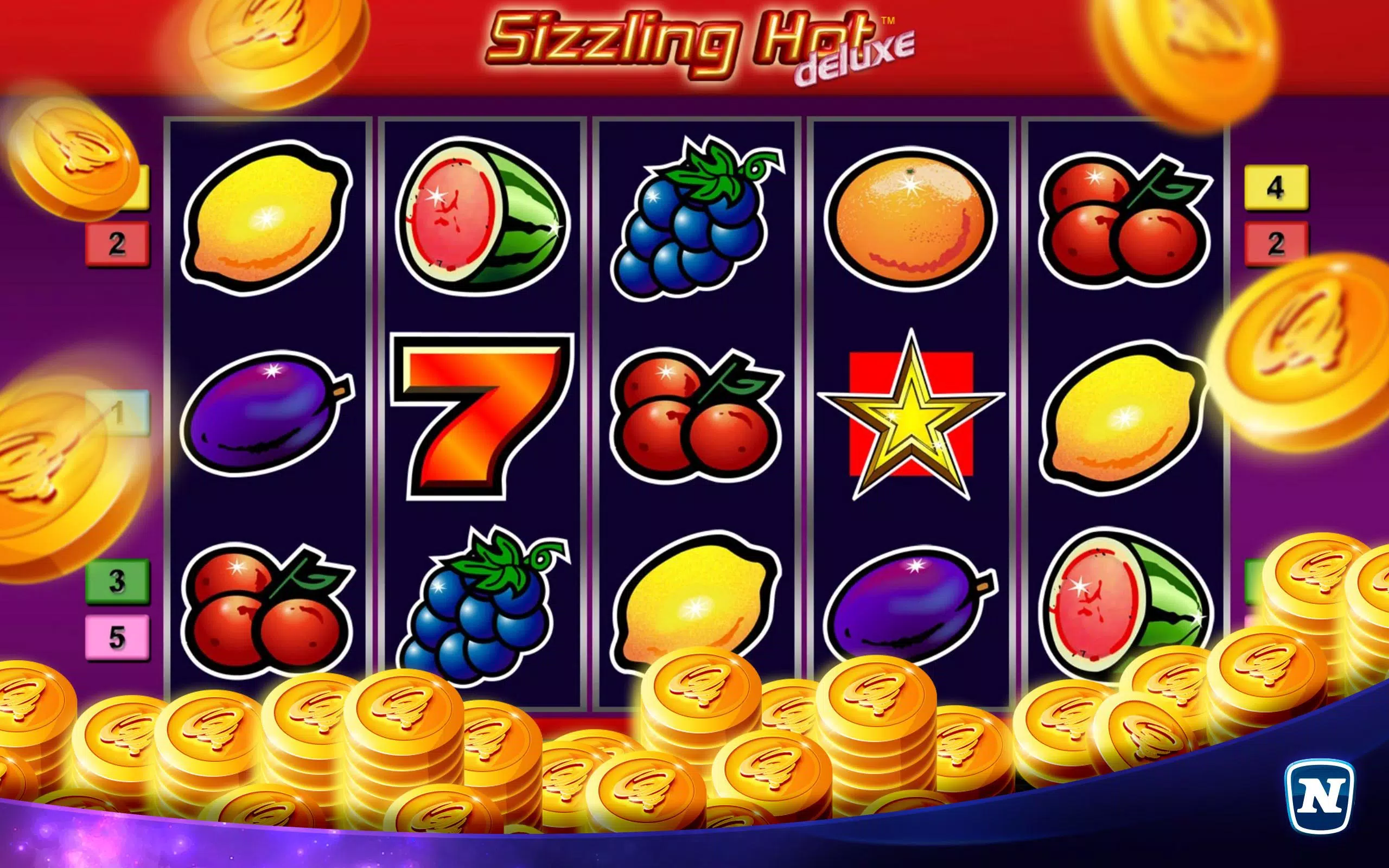 Sizzling Hot™ Deluxe Slot Schermafbeelding 3