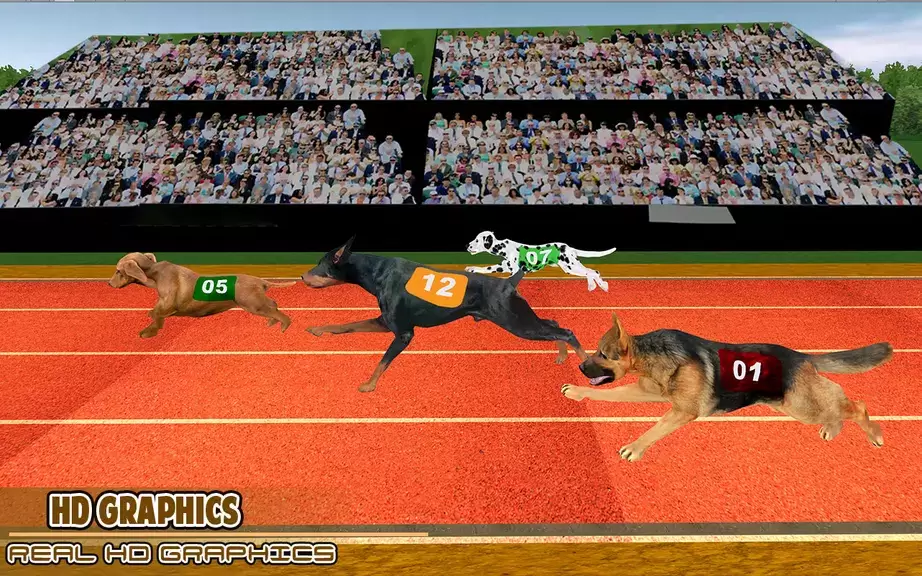 Dog racing games - dog game 3d ภาพหน้าจอ 2