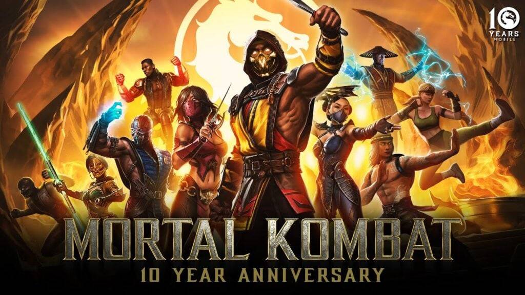 Mortal Kombat Mobile Marks Ika -10 Anibersaryo na may Diamond, Gold Character