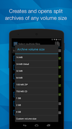 B1 Archiver zip rar unzip ဖန်သားပြင်ဓာတ်ပုံ 1