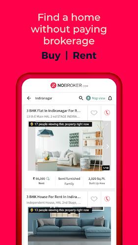 NoBroker Property Rent & Sell Screenshot 0