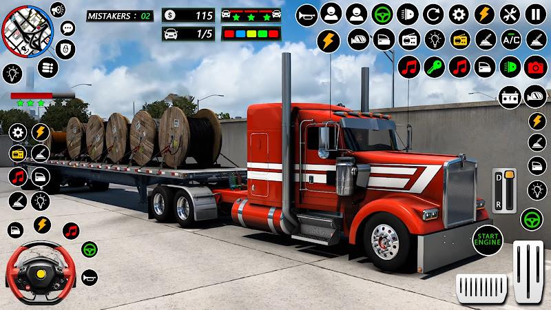 US Cargo Truck Simulator Games Ekran Görüntüsü 3