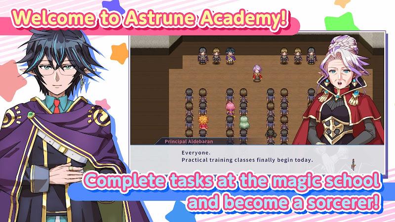 RPG Astrune Academy Tangkapan skrin 0