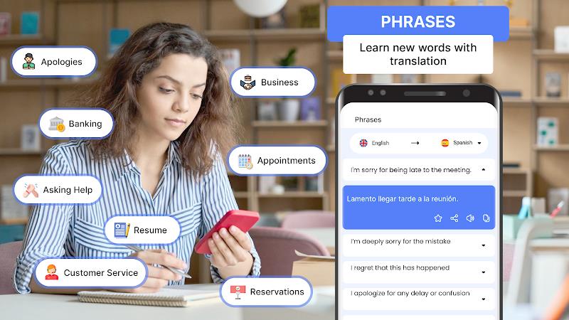 Translate Voice Translator App Captura de pantalla 3