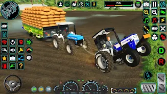 Indian Tractor Game 2023 ภาพหน้าจอ 1