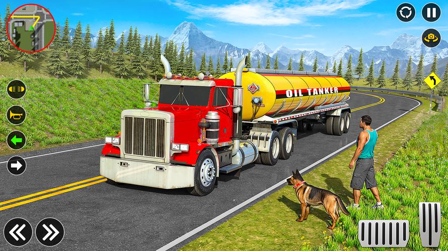 Truck Driving Game Truck Games ภาพหน้าจอ 0