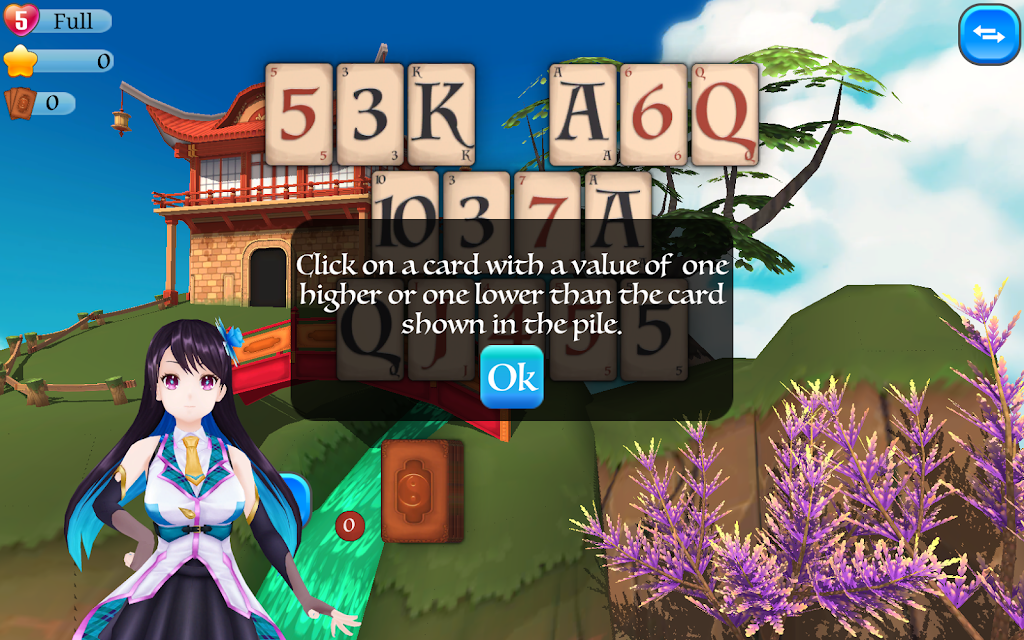 Pyramid Solitaire Asia ဖန်သားပြင်ဓာတ်ပုံ 0
