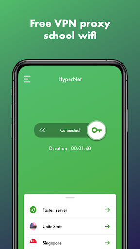 HyperNet Free VPN - Unlimited ဖန်သားပြင်ဓာတ်ပုံ 2
