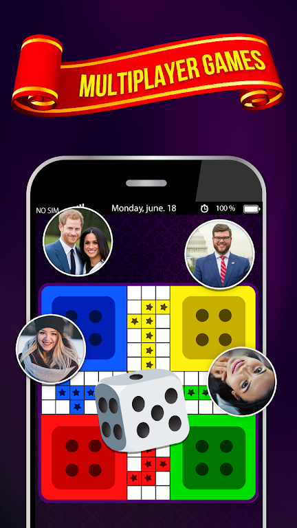 Classic Ludo Game Schermafbeelding 1