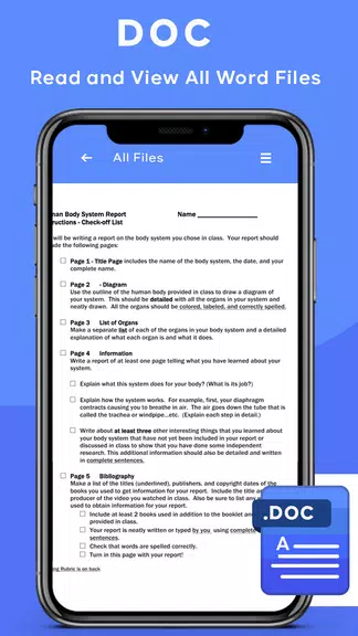 Files Viewer - All Documents ภาพหน้าจอ 0