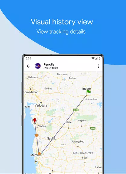 Packages Tracker Capture d'écran 3