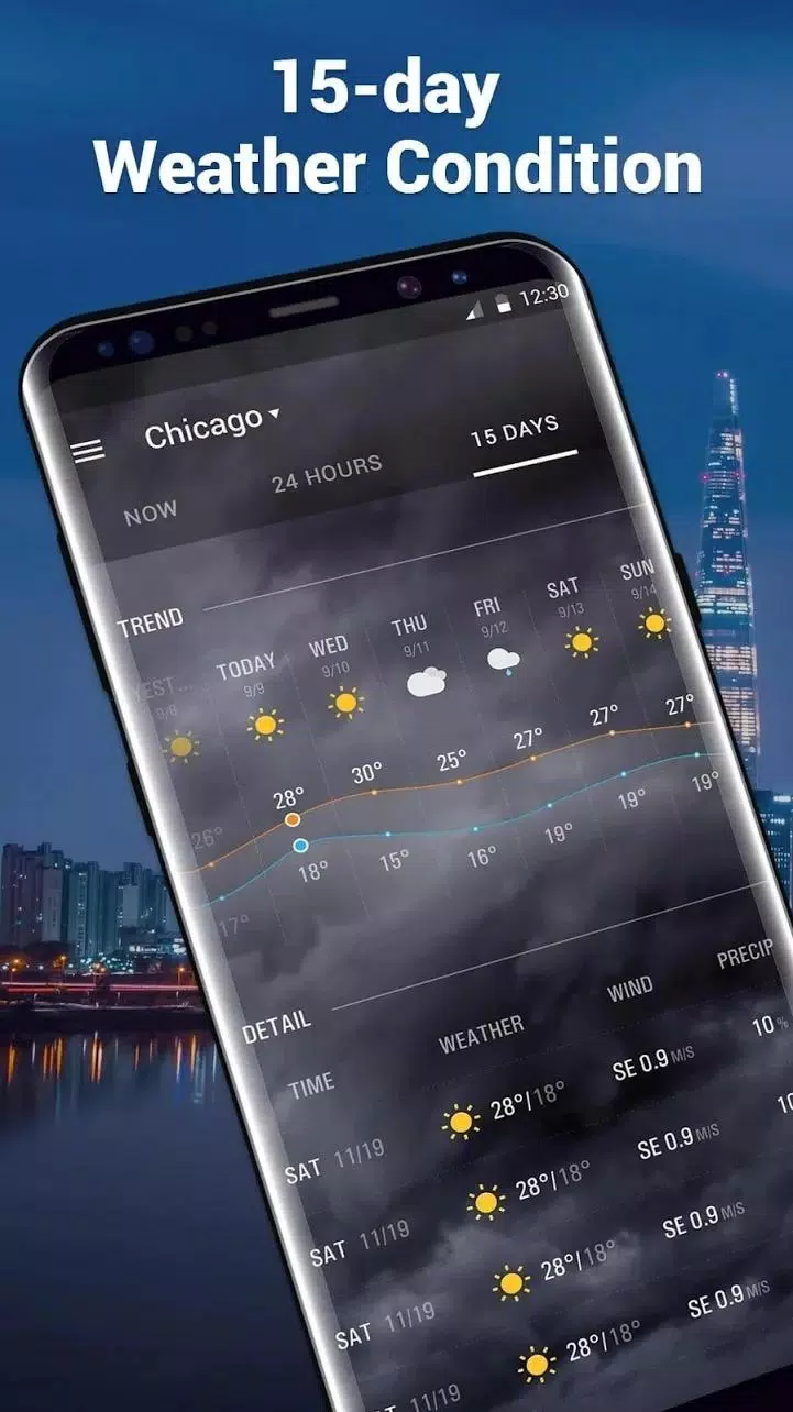 Amber Weather Elite স্ক্রিনশট 3