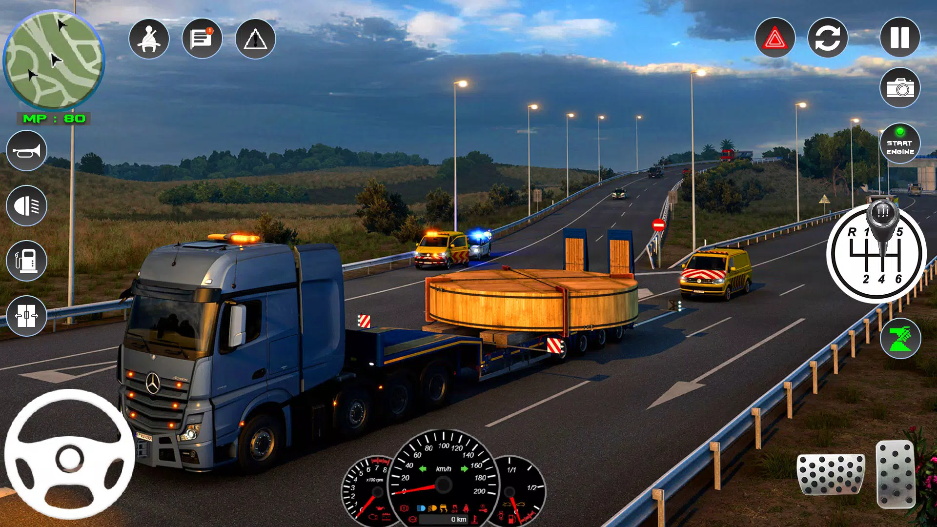 Euro Cargo Truck Simulator 3D应用截图第3张