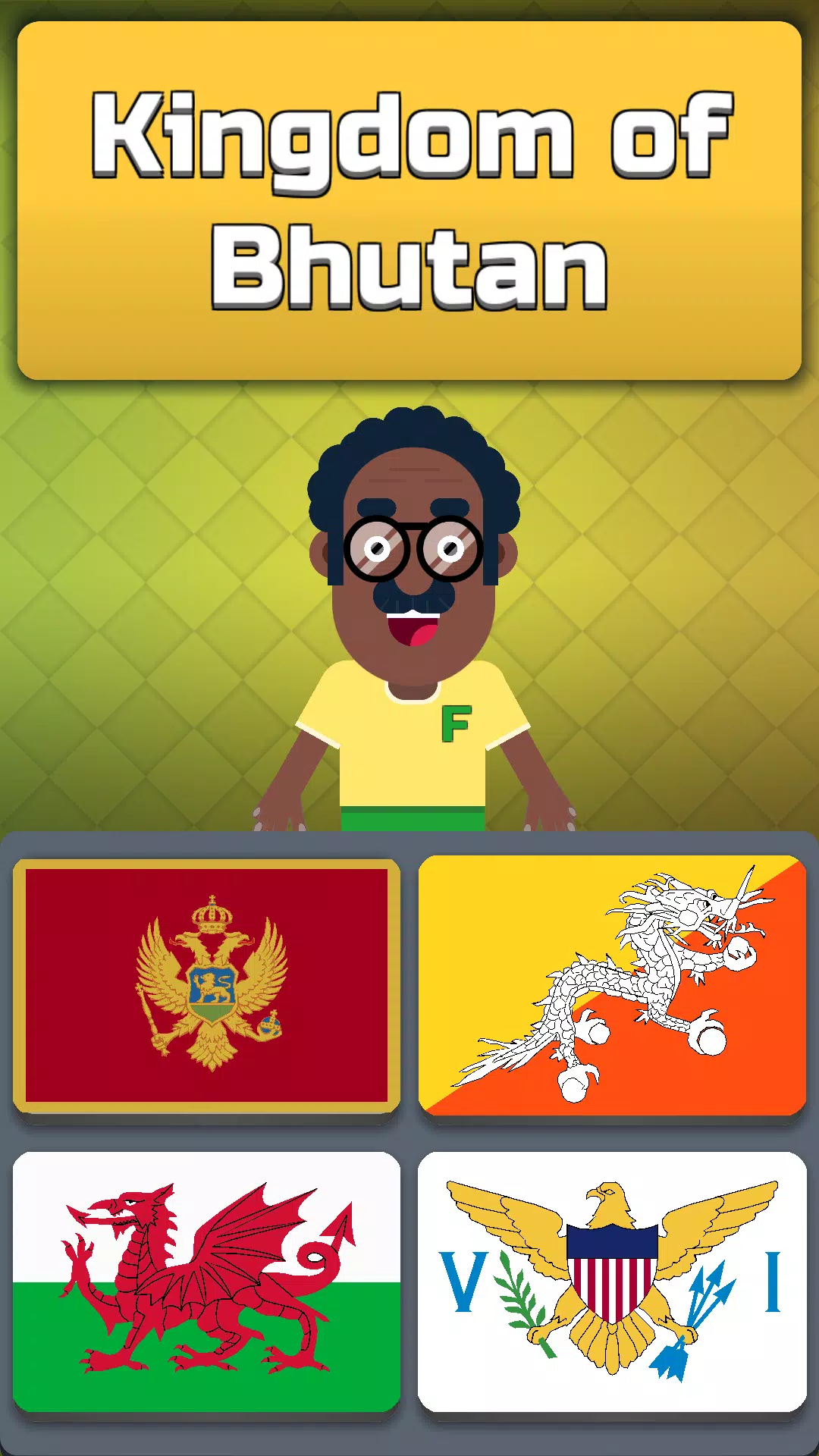 Geography: Flags Quiz Game Captura de pantalla 2