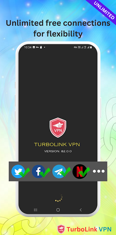 TurboLink VPN - Fast VPN Proxy Zrzut ekranu 2