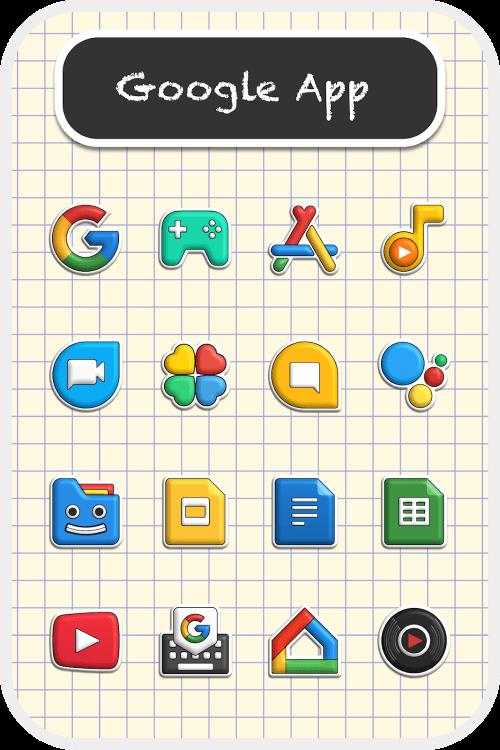 Poppin icon pack 螢幕截圖 0