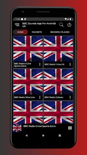 BBC Sounds App For Android UK Schermafbeelding 0