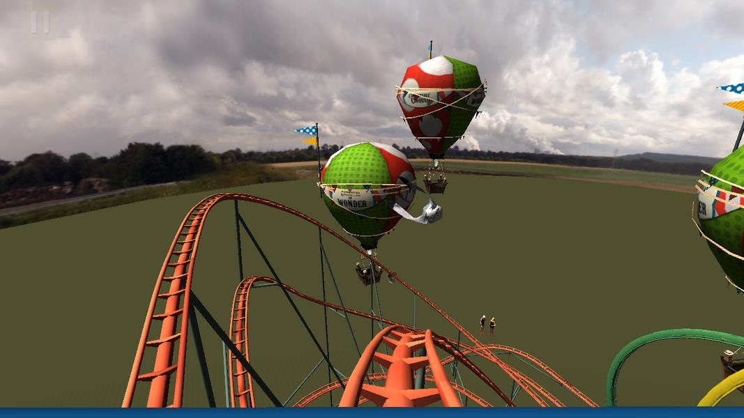 Crazy RollerCoaster Simulator Captura de pantalla 3