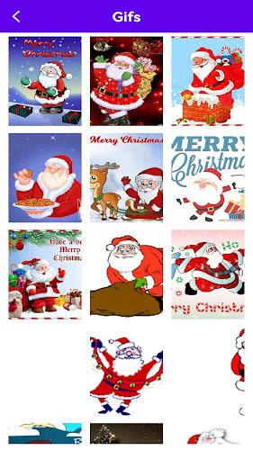 Santa Claus Gift GIF Sticker Ekran Görüntüsü 2