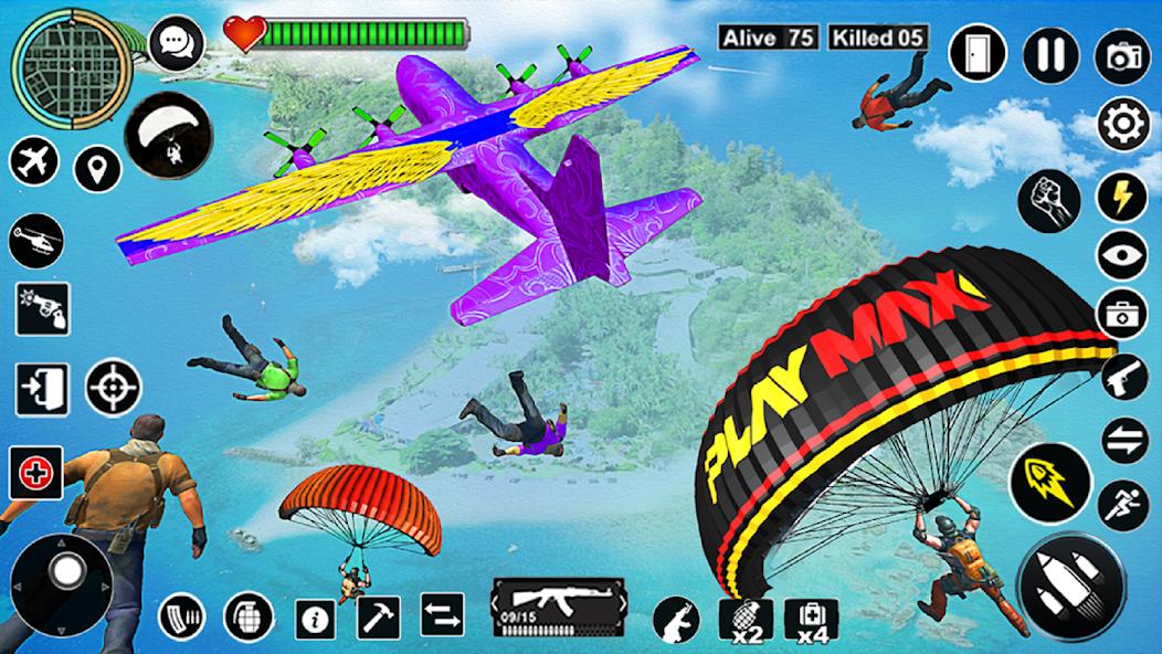 Commando Shooting Strike Games Mod 螢幕截圖 1