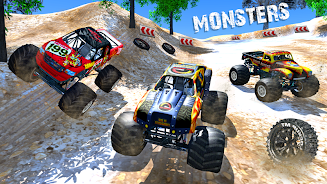 Monster Truck Games Simulator 스크린샷 0