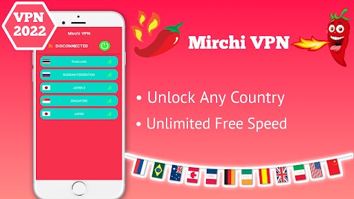 Mirchi VPN - Private & Fast应用截图第0张